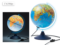 Подробнее о Глобус Земли д-р 250 физический с подсветкой