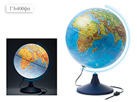 Подробнее о Глобус Земли д-р 400 физический с подсветкой
